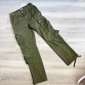Matchstick Union Workwear Olive Green Cargo Pants | Size S/29 | Y2K Utility